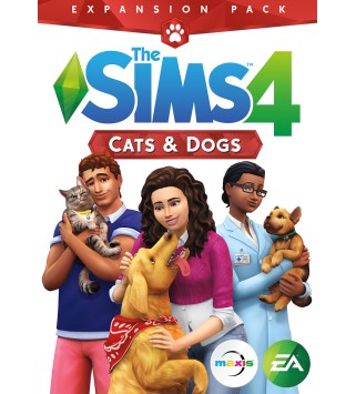 The Sims 4 - Cats & Dogs DLC Origin / EA app Key GLOBAL